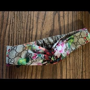 Gucci Floral Silk Headband
